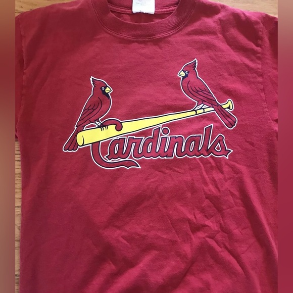 St. Louis Cardinals - Albert Pujols shirt - MEDIUM - Majestic - Mid 2000’s - MLB - Picture 10 of 10